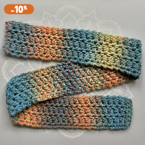 Hosszú pihe puha sál, merinói gyapjú - Kisherceg design