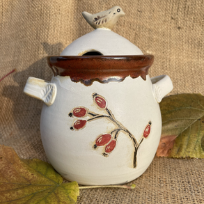 Mézescsupor csipkebogyóval és madárkával