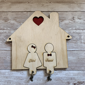 Szerelmes kulcstartó Valentin napra, évfordulóra vagy csak úgy :)