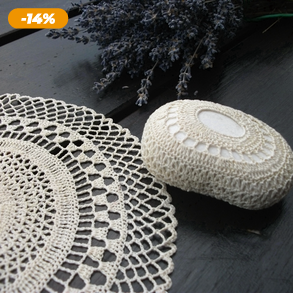 Csipkés kavics Csipke két és három dimenzióban kavics horgolt ruhában, csipkés kavics