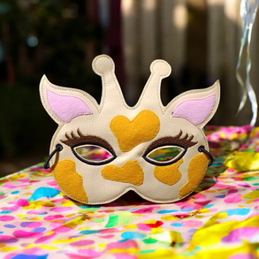 Zsiráf álarc gyerekeknek