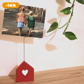 Házikó fényképtartó - (nemcsak) Valentin-napra