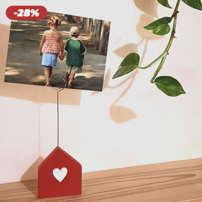 Házikó fényképtartó - (nemcsak) Valentin-napra