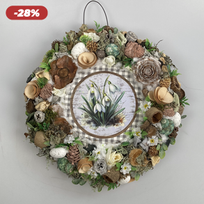 Hóvirágos virágözön senior terméskopogtatója 