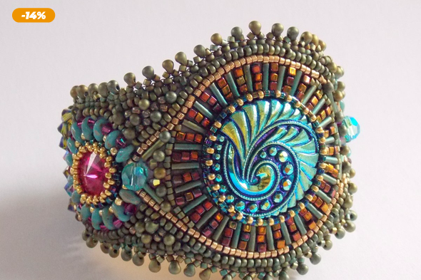 Pirates  gyöngyhímzett karkötő