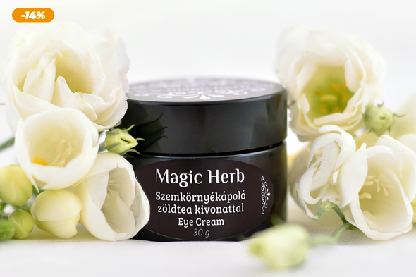 Szemkörnyék ápoló zöldtea kivonattal 