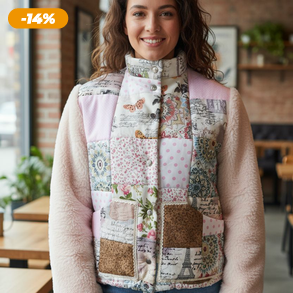 Egyedi női átmeneti kabát M/L 