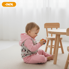 Minnie egeres nadrág-pulóver szett 80-as 