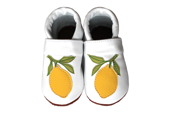 Hopphopp puhatalpú cipő - Citromos