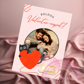 Saját fényképes Valentin-napi kaparós sorsjegy 28. 