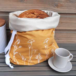 Kenyérzsák bélelt rét virágai