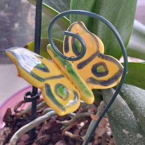 Kerámia lepke csüngős