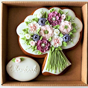 Mézeskalács virágcsokor