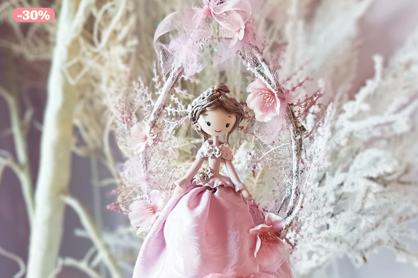 Csipkerózsika koszorú