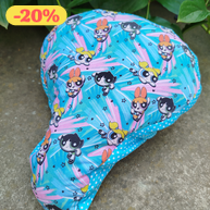 Ki-be fordítható kerékpár üléshuzat mini szuperhősök 