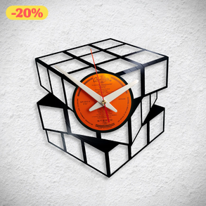 Rubik Cube - Bakelit falióra