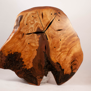 Fa falióra, rusztikus faóra, 