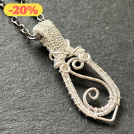 Ezüst medálos nyaklánc