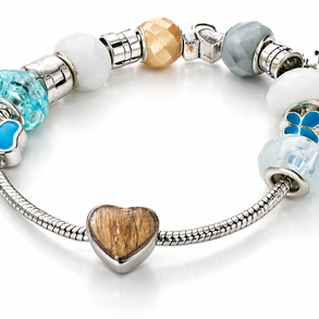 Kisállat (kutya, macska...) kegyeleti medál, pandi gyöngy