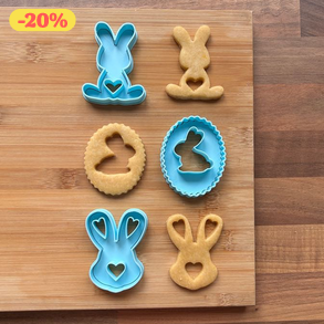 Húsvéti nyuszis sütikiszúró szett