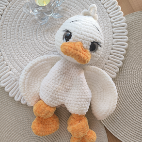 Horgolt kacsa nyunyóka