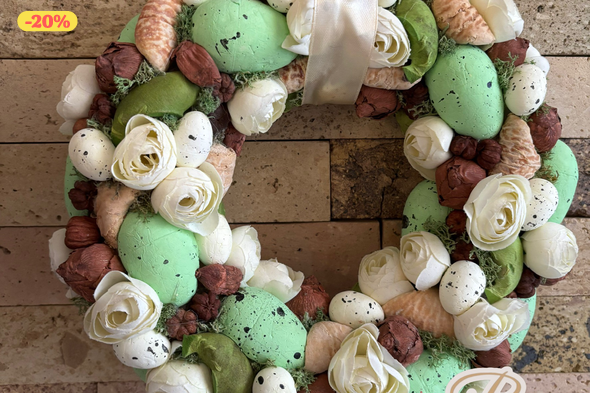 Tavaszi/húsvéti ajtódísz 