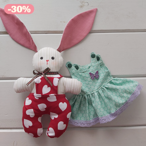 Öltöztethető  nyuszika