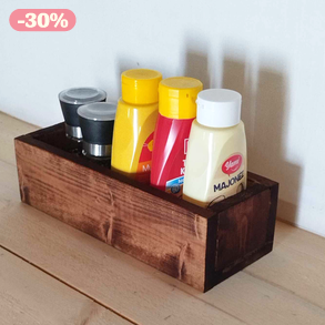 Asztali fűszertartó doboz