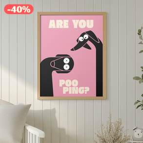 Tacskós falikép – aranyos kutyás poszter A3 