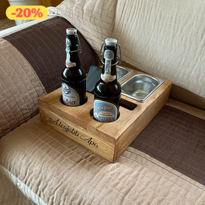 Kanapé rendező doboz (sör, üditő, chips, rágcsa, nasi tartó)