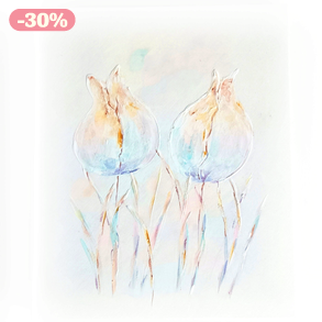 Tulipános fotóalbum (25 x 30 cm)