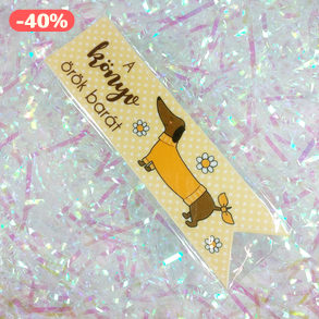 Könyvjelző - Tacskók