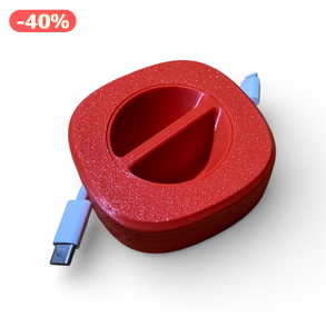 Kábel feltekerő - 3D nyomtatott