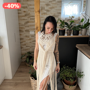 BrittArt ‘Kirké’ makramé ruha