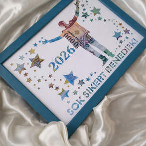 Ballagási Ajándék Pénzátadó Képkeret