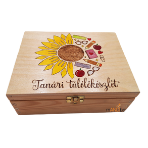 Tanári túlélőkészlet - vicces ajándék pedagógusoknak, óvódai, tanári ballagási ajándék évzáróra, pedagógusnapra