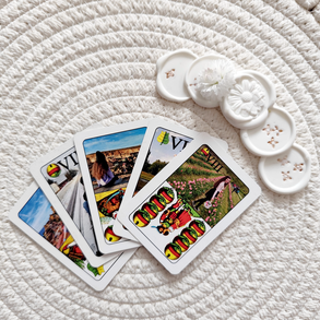 Egyedi magyar kártya pakli (utazó méret) vicces ajándék, emlék, fotók, fényképes ajándéktárgy, személyre szabható