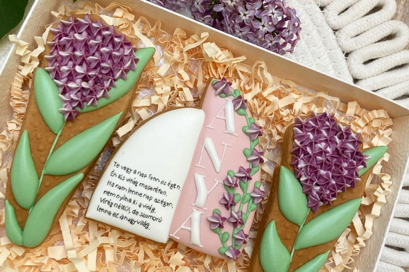 Anyák napi virág box