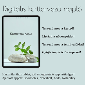 Kerttervező napló