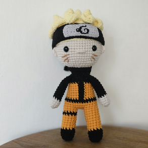 Naruto - horgolt jáékfigura
