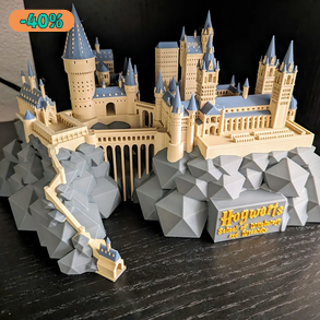 Harry Potter Hoghwarts Kastély  polcdísz és hangulatfény