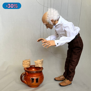 Bob öregúr marionett