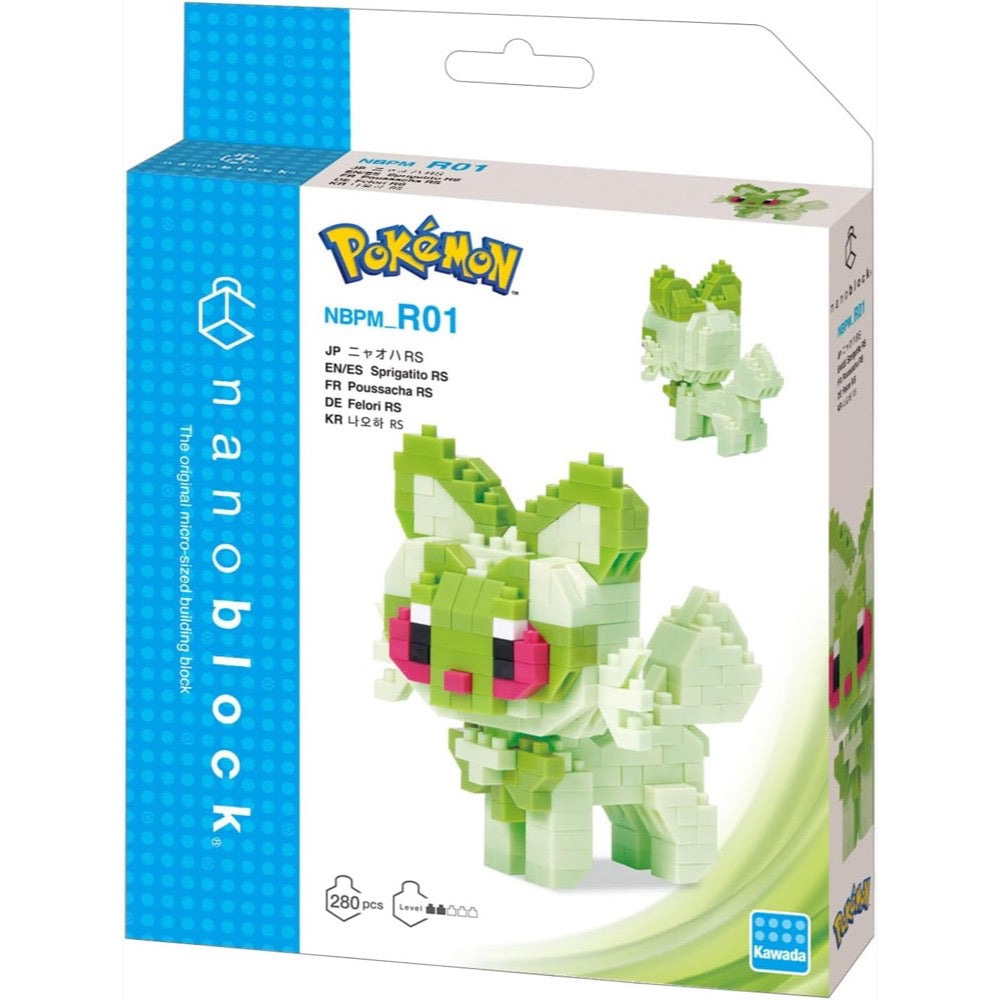 Image of Nanoblock Pokemon Sprigatito RS