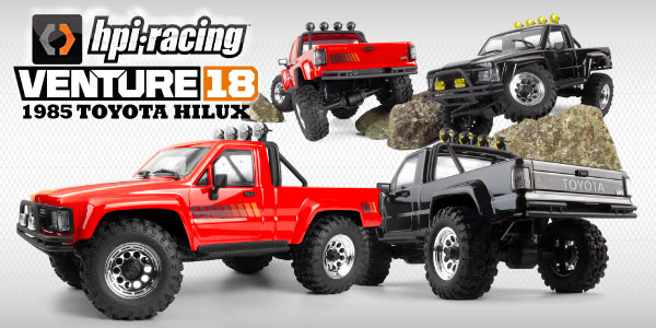 HPI Racing Venture 18 1985 Toyota Hilux EDM Banner