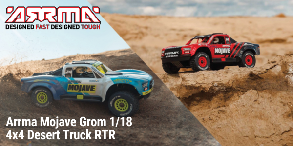 Arrma Mojave Grom 1/18 4x4 Desert Truck RTR