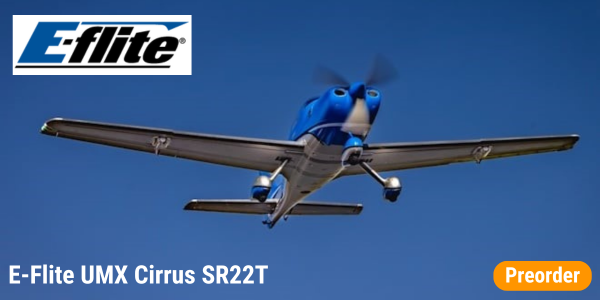 E-Flite EFLU15950 UMX Cirrus SR22T BNF Basic