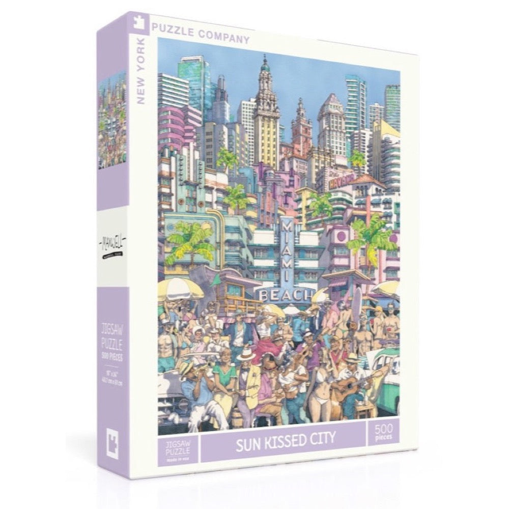 Image of New York Puzzle Company  Sunkissed City