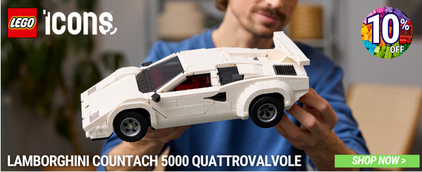 LEGO 10337 Icons Lamborghini Countach 5000 Quattrovalvole