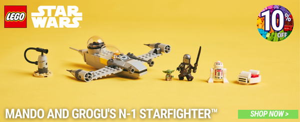 LEGO 75410 Star Wars TM Mando and Grogu's N-1 Starfighter™