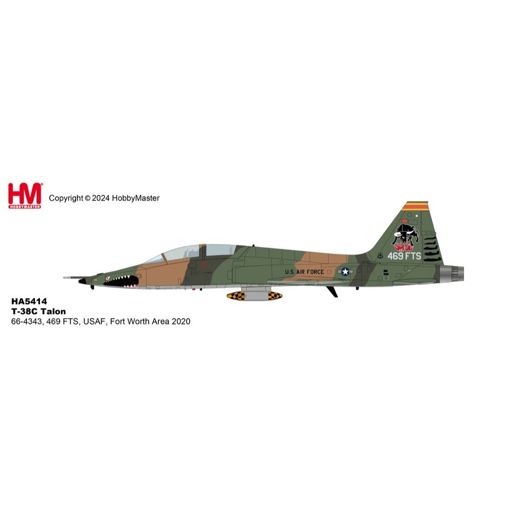 Image of 1/72 T-38C Talon 66-4343, 469 FTS, USAF, Fort Worth Area 2020